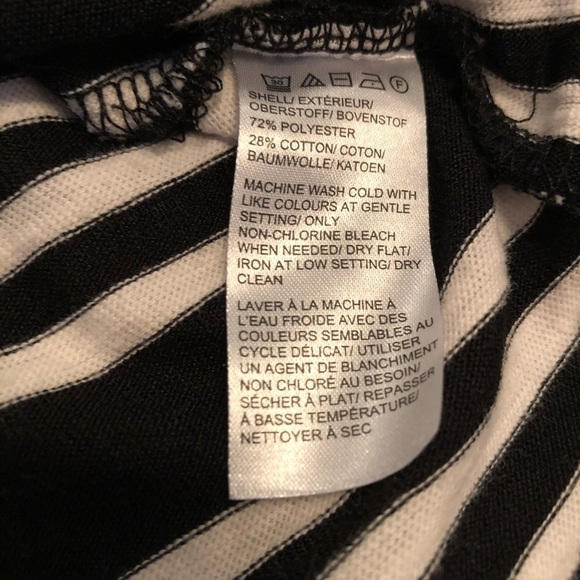 Lord & Taylor striped 3/4 sleeve top EUC! - Picture 5 of 5